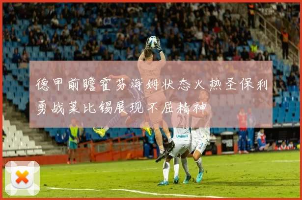 德甲前瞻霍芬海姆状态火热圣保利勇战莱比锡展现不屈精神